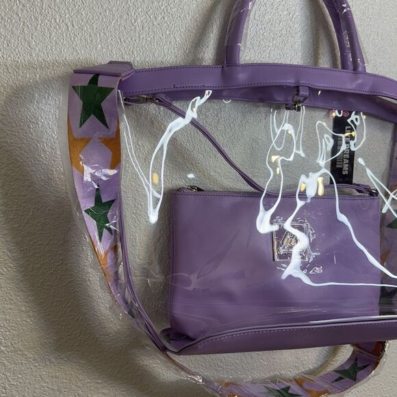 NWT- LIKE DREAMS- Twinkle Clear Tote In
Clear Lilac - Picture 3 of 8